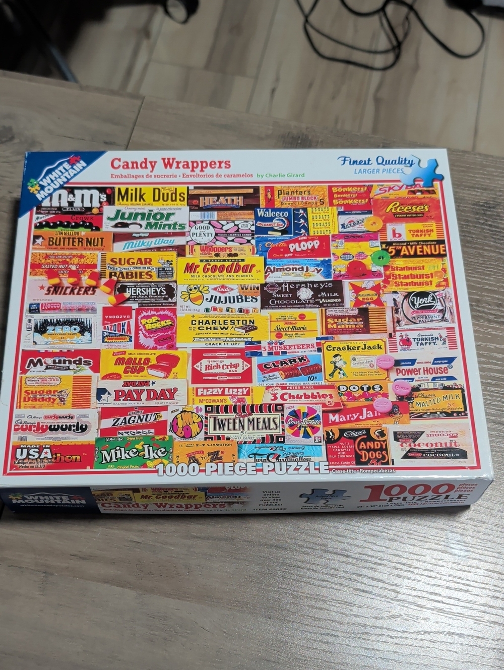 1,000 Piece Puzzle 'Candy Wrappers'